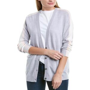 ATM Womens Size Small Schoolboy Wool Cardigan